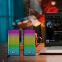 SU030 USB Plug & Play 3-in-1 Speakers, Bluetooth TF, Aux and Mic in