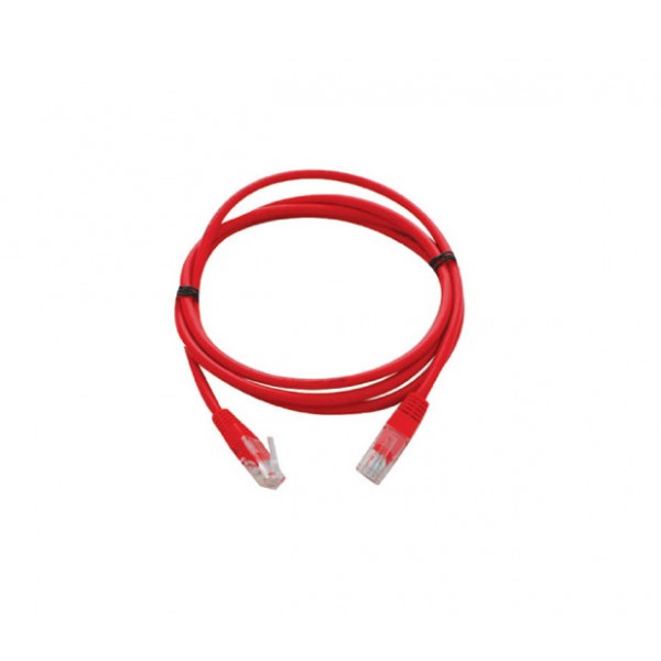 2m CAT5e Flylead (Red)