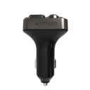 Astrum FM430 Car FM Transmitter Bluetooth 5.3, PD30W USB-C Fast Charging, LED Voltage Display, U-Disk Playback, Zinc Alloy SKU: A70543-B