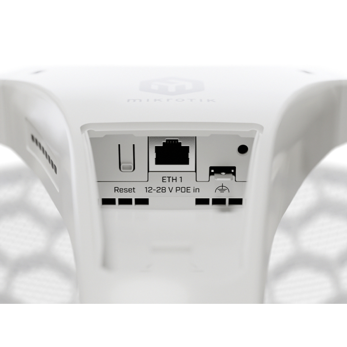 MikroTik LHG XL 5 ax Wireless CPE 27dBi Grid Antenna, WiFi 6, 5GHz PtP, RouterOS Level 3 SKU: RB-LHG5AX-XL