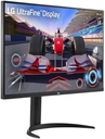 LG UltraFine 32UR550K-B. AFAQ 32" 4K UHD VA Monitor HDR10, DCI-P3 90%, Ergonomic Stand, HDMI & DisplayPort
