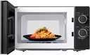 🍽️ Hisense 20L Manual Microwave Oven Matte Black