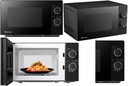 🍽️ Hisense 20L Manual Microwave Oven Matte Black