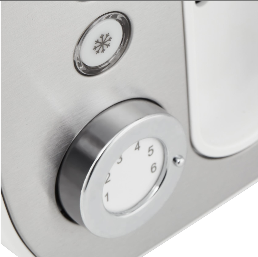 🍞 Taurus Arctic 2 Slice Toaster 870W, 7 Browning Settings, Stainless Steel