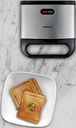 🥪 Mellerware Planet Sandwich Maker 800W, Non Stick, Upright Storage
