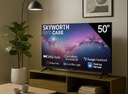 Skyworth 50" Google TV 4K UHD, HDR10+, Bluetooth 5.1, Game Mode