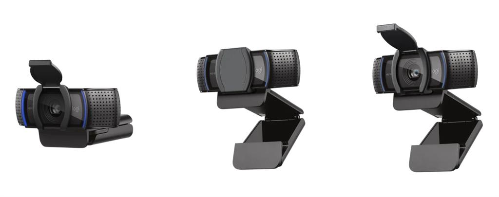 Logitech C920s PRO Full HD Webcam Privacy Shutter, Dual Mics, Autofocus