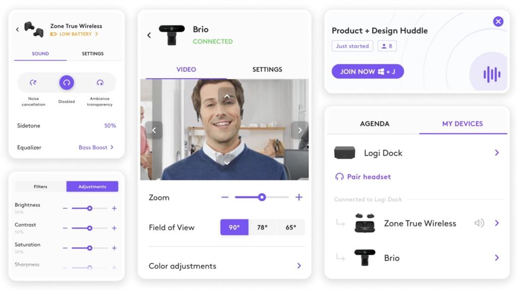 Logitech C920s PRO Full HD Webcam Privacy Shutter, Dual Mics, Autofocus