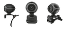 Trust TRS-17003 Exis WebCam VGA Resolution, Built in Mic, Plug & Play