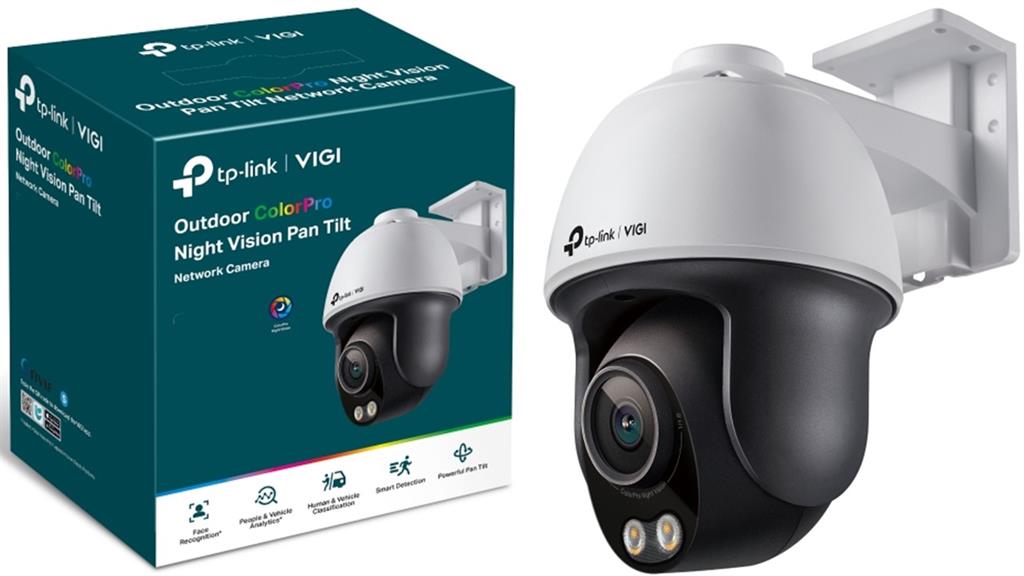 TP-Link VIGI C540S PTZ Network Camera 4MP Full Color, Smart Detection, 360° Monitoring