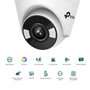 TP-Link VIGI C440 4MP Full Color Turret Camera, Smart Detection, Dual Band Wi-Fi, H.265+