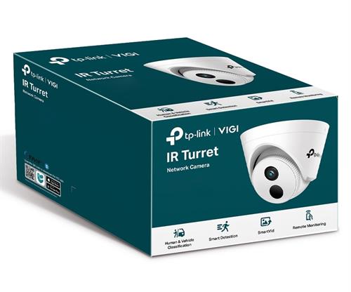 TP-Link VIGI C430I 3MP IR Turret Camera, Smart Detection, DWDR, PoE, IP67