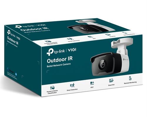 TP-Link VIGI C330I 3MP IR Bullet Camera, 4mm Lens, Smart Encoding, IP67