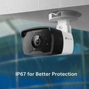TP-Link VIGI C320I 2MP Outdoor Bullet Camera, Smart Detection, PoE, IP67