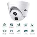 TP-Link VIGI C440I 4MP IR Turret Camera, Smart Detection, Corridor Mode, PoE, IP67