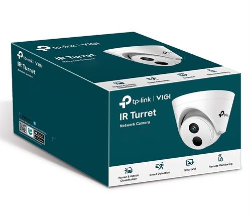 TP-Link VIGI C440I 4MP IR Turret Camera, Smart Detection, Corridor Mode, PoE, IP67