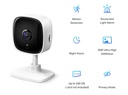 TP-Link Tapo C110 3MP Wi-Fi Security Camera, Night Vision, Two Way Audio, Motion Alerts