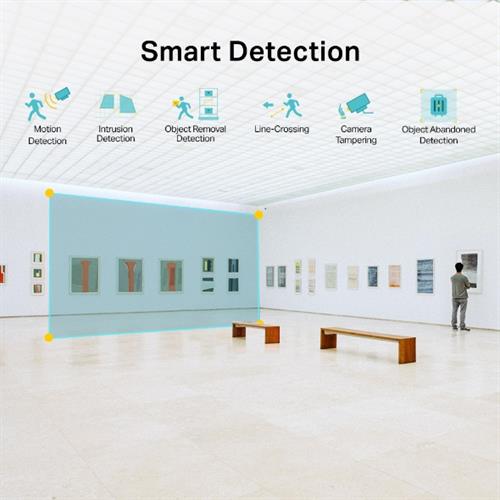 TP-Link VIGI C420I 2MP IR Turret Camera, Smart Detection, Corridor Mode, PoE, IP67