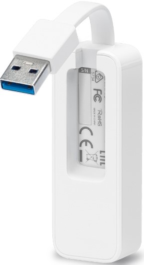 TP-Link UE300 USB 3.0 to Gigabit Ethernet Adapter, Foldable Design, Plug & Play