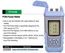 Goldtool TCT-6100-B PON Power Meter, SC/APC Adapter, 10 Hour Battery, FTTX Diagnostics