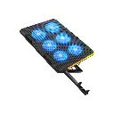 Astrum LCP156 Laptop Cooling Pad, 6×60mm LED Fans, 5 Level Angle, Metal Mesh, 15.6″