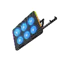 Astrum LCP156 Laptop Cooling Pad, 6×60mm LED Fans, 5 Level Angle, Metal Mesh, 15.6″