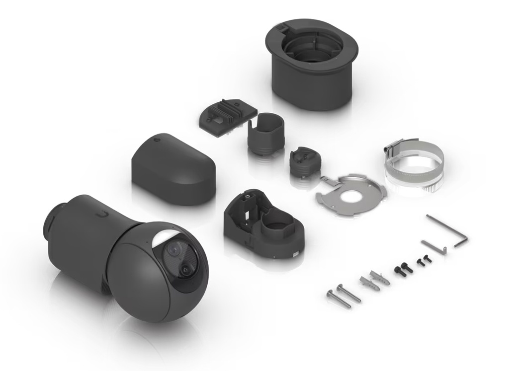 Ubiquiti UVC-AI-PTZ-W 8MP AI PTZ IP Camera, 4K, 22× Zoom, PoE++, IR Night Vision, UniFi Protect