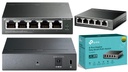 TP-Link TL-SF1006P 6 Port 10/100Mbps Desktop Switch with 4× PoE+, Extend & Priority Modes