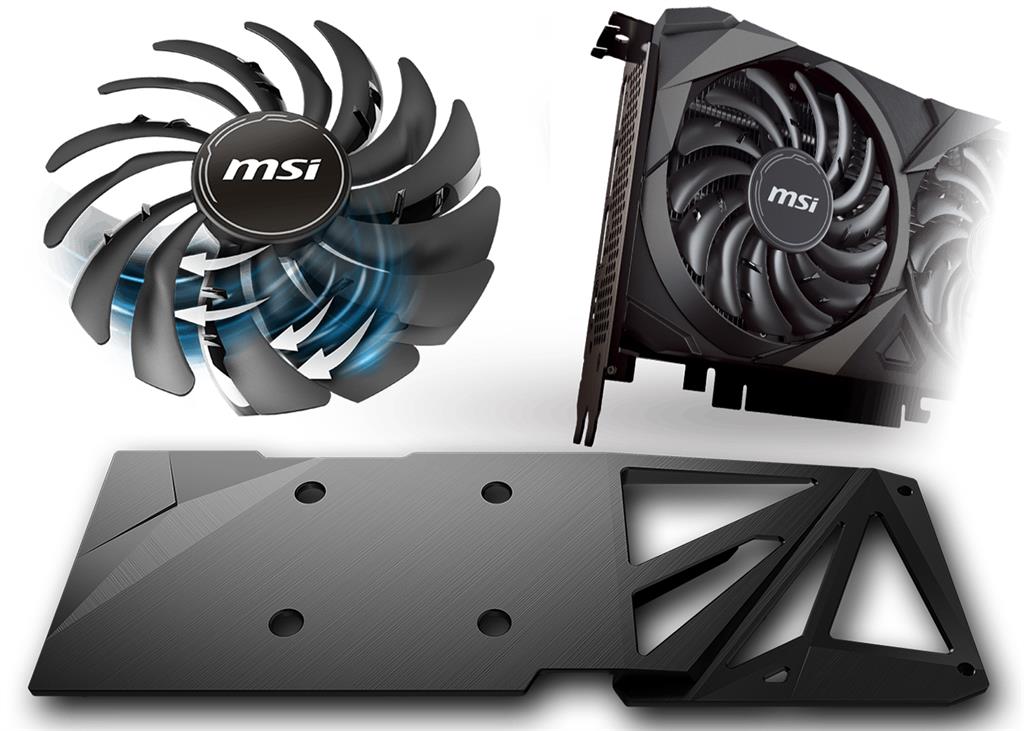 MSI RTX 3060 Ti VENTUS 2X 8G 8GB GDDR6, 1695MHz Boost, PCIe 4.0, Dual Fan, Ray Tracing (copy)