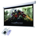 Esquire Electric 300 × 300cm Motorized Projector Screen RF Remote, 290 × 290cm Viewing Area, Wall/Ceiling Mount SKU: CEL300R