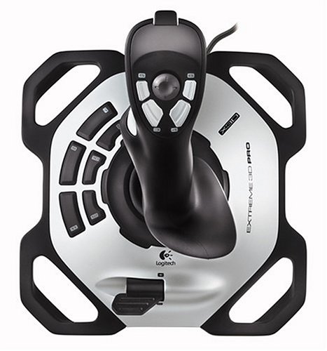 Logitech Extreme 3D Pro USB Joystick 12 Programmable Buttons, Twist Rudder, Rapid Fire Trigger SKU: 942-000031