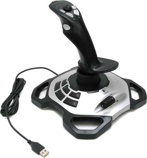 Logitech Extreme 3D Pro USB Joystick 12 Programmable Buttons, Twist Rudder, Rapid Fire Trigger SKU: 942-000031