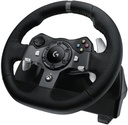 Logitech G920 Driving Force Racing Wheel Dual Motor Force Feedback, Pedals, Leather Grip SKU: 941-000123