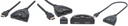 Manhattan 2 Port HDMI Switch HDMI 1.3, 1080p, 3D Video, Integrated Cable SKU: 207416