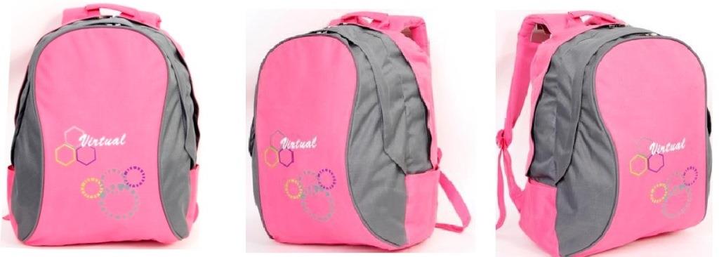 Macaroni Scolaro Student Backpack Black/Grey, Waterproof, Triple Compartments, Padded Straps SKU: ETB8996BK (copy)