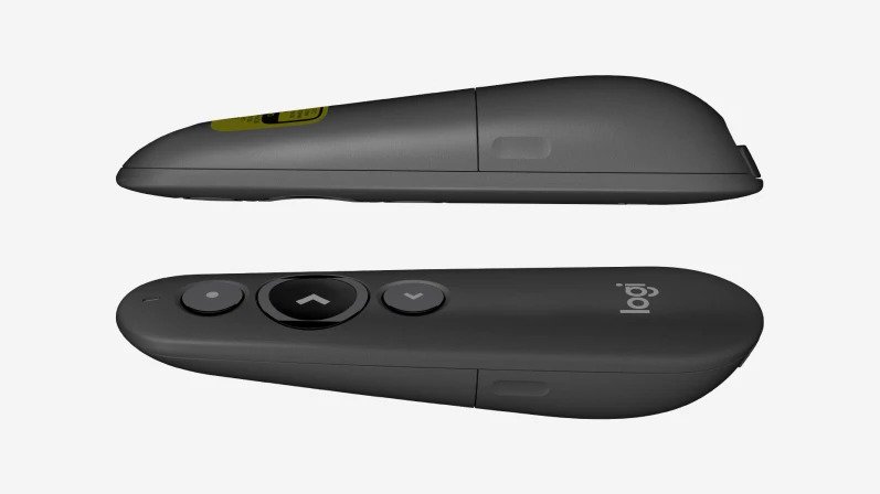 Logitech R500s Presentation Remote Laser Pointer, 20m Range, Graphite SKU: 910-005843