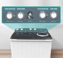 Hisense 16kg Twin-Tub Washer 1250rpm 138L WSDE163 Energy-Efficient