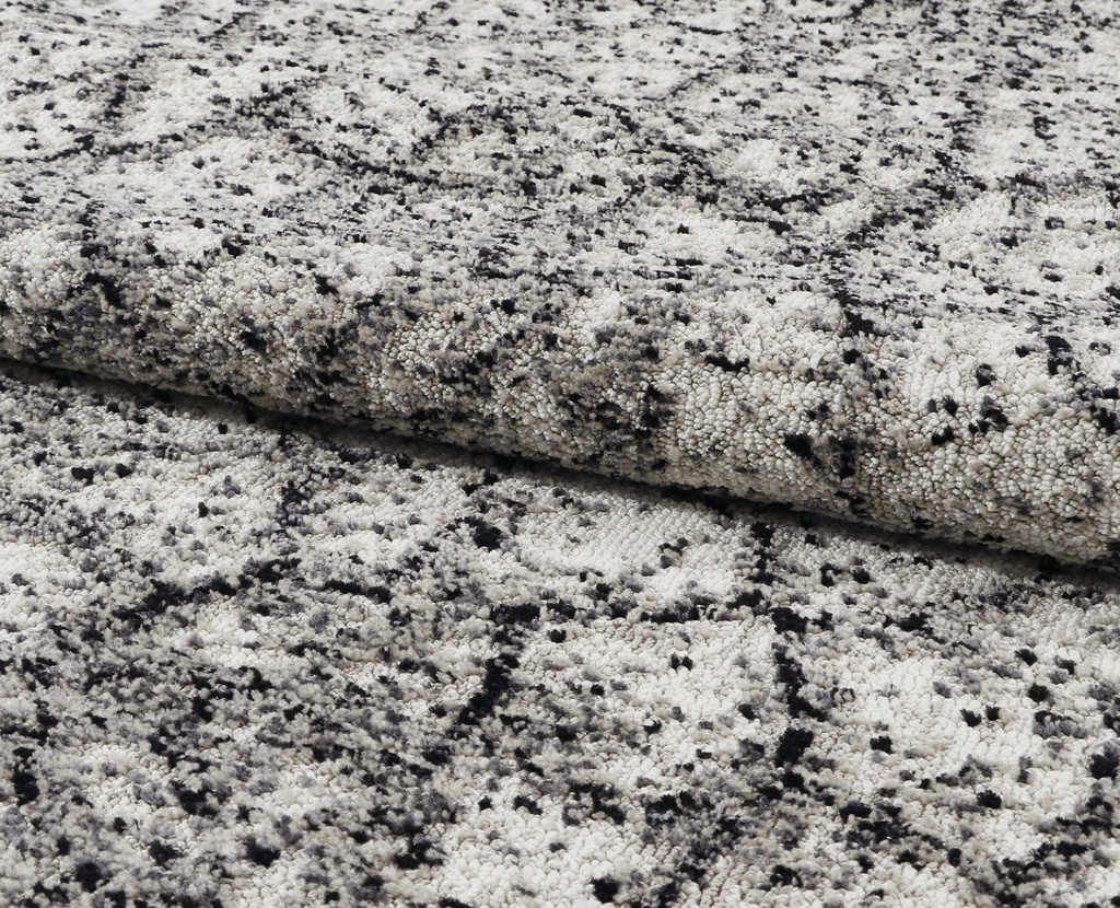 Silkhouse Rug Affection Chinchilla Abstract Low Pile Indoor Rug