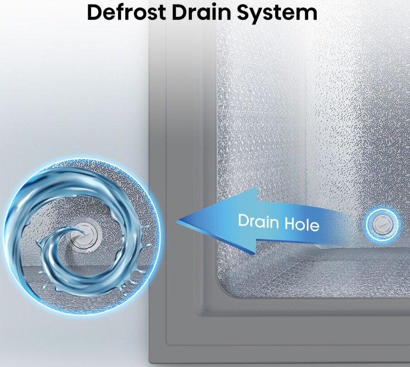 Hisense 245L Chest Freezer – Metallic Silver, A Energy, Fast Freeze