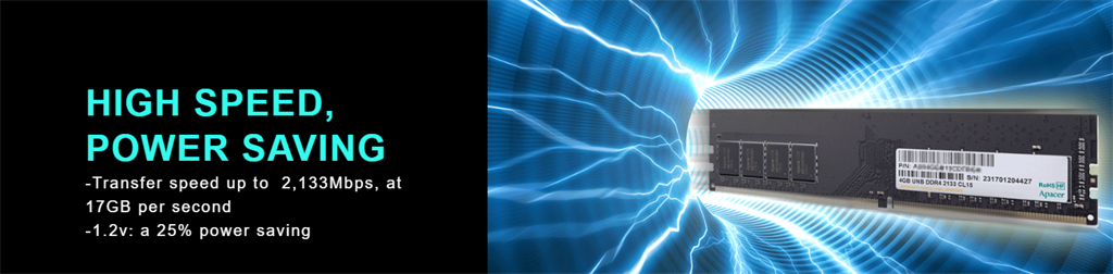 Apacer 32GB DDR4 Desktop RAM 3200MHz Speed (copy)