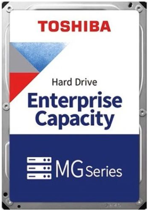 Toshiba Enterprise 20TB 3.5" SATA Hard Disk Drive 7200RPM, FC-MAMR, Helium Sealed, 24/7 Operation SKU: HDEB00SGEA51F