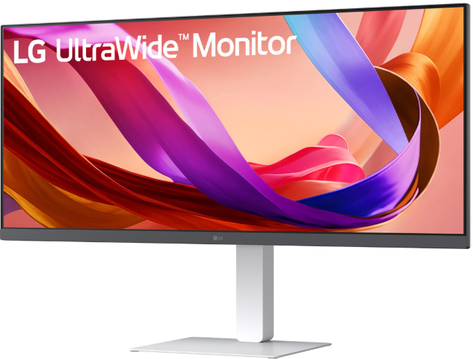 LG 34" UltraWide IPS Monitor | 100Hz, USB-C, HDR400, MaxxAudio, White – 34U530A-W