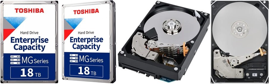 Toshiba 24TB SATA Enterprise HDD | 3.5", 7200rpm, FC-MAMR, CMR, 1GiB Cache, 3-Year Warranty (copy)