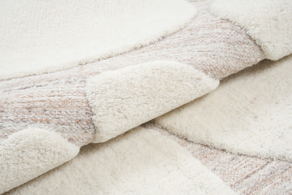 Silkhouse Rug Affection Chinchilla Abstract Low Pile Indoor Rug