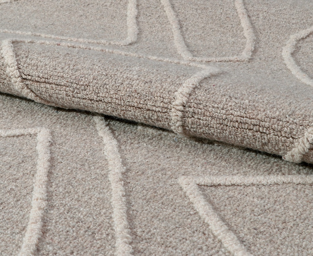 Silkhouse Rug Affection Chinchilla Abstract Low Pile Indoor Rug