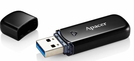Apacer 512GB USB Flash Drive | AH355, USB 3.2 Gen 1, Plug & Play, Black, 5-Year Warranty