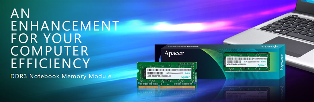 Apacer 32GB DDR5 SO-DIMM 5600MHz Laptop RAM (copy)