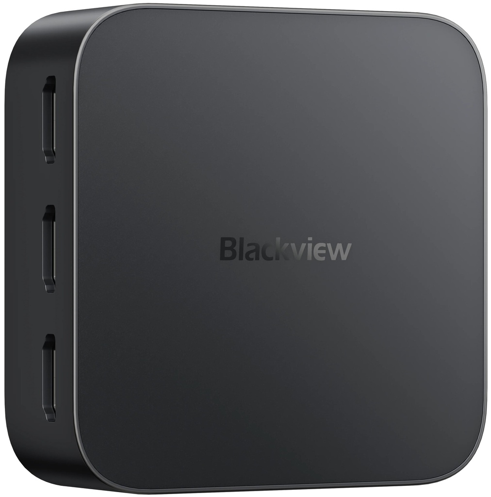 Blackview MP80 Mini PC | Intel N5095, 12GB DDR5, 256GB SSD, 4K UHD, Windows 11 Pro, Blue
