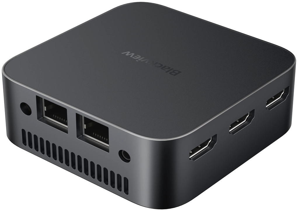 Blackview MP80 Mini PC | Intel N5095, 12GB DDR5, 256GB SSD, 4K UHD, Windows 11 Pro, Blue (copy)