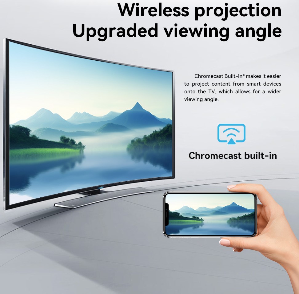 DColor GD1 | 4K Android TV Stick, Google Certified, Chromecast, Bluetooth 5.0, Android 11